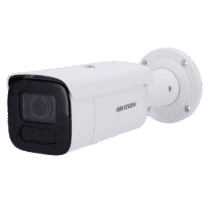 Hikvision câmara Bullet IP gama PRO - Resolução 8 Mpx (3840x2160)  - Lente varifocal 2.8~12 mm - Alarmes | Áudio | PoE+ | MicroSD - Gama IR 60 m | deteção de movimento 2.0 - AcuSense | Reconhecimento Facial | IP67, IK10