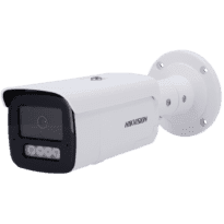 Hikvision - Câmara Bullet IP da gama PRO - Resolução 4 Megapixel (2688x1520) - Lente 2.8mm | PoE | IR 60m | Microfone e altifalante - AcuSense | Face Capture | Luz dissuasora - Detecção de movimento 2.0