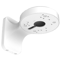 Suporte de parede Easy-P - Para câmaras turret - Apto para uso exterior IP66 - Instalação na parede