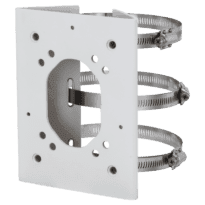Suporte do poste - Adequado para câmaras bullet - Liga de alumínio - 170 mm (Al) x 130,4 mm (Lg) x 45 mm (Fd) - Passador de cabos - Carga máxima até 7Kg