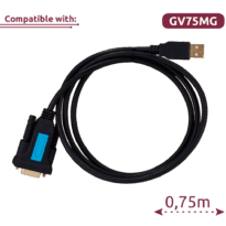 Quecklink - Cabo de configuração - Compatível com GV75MG