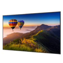 Monitor SAFIRE DLED 98" 4K  - Resolução 3840x2160 - Android 14 - Entradas múltiplas /saídas - Utilização intensiva 24/7 - Suporte de parede incluído