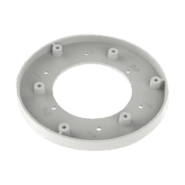 Hikvision - Adaptador  - Suporte de tecto - Para câmara dome - Liga de alumínio - Cor branco