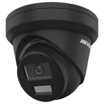Hikvision Câmara Turret IP gama PRO - Resolução 6 Megapixel (3200x1800) - Lente 2.8 mm | Microfone duplo em matriz - Alcance da luz híbrida 30 m - PoE | MicroSD | IP67 - AcuSense | Deteção de movimento 2.0