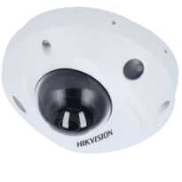 Hikvision câmara Dome IP gama PRO - Resolução 8 Megapixel (3840x2160) - Lente 2.8 mm | Microfone duplo em matriz - Luz híbrida alcance 30 m | PoE | IP67, IK08 - Alarmes | Áudio | MicroSD - Deteção de movimento 2.0 | AcuSense