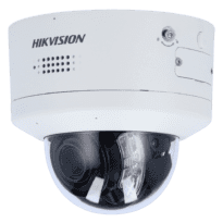 Hikvision câmara Dome IP gama PRO 8 MPx - Lente varifocal 2.8~12 mm | PTRZ motorizada - Sirene e luz dissuasiva | Microfone dual array - PoE+ | Áudio | Alarmes | MicroSD - IV Alcance 40m | Deteção de movimento 2.0 - AcuSense | Reconhecimento Facial | IP67, IK10