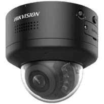 Hikvision câmara Dome IP gama PRO 8 MPx - Lente varifocal 2.8~12 mm | PTRZ motorizada - Sirene e luz dissuasiva | Microfone dual array - PoE+ | Áudio | Alarmes | ColorVu | MicroSD - Luz híbrida 40m | Deteção de movimento 2.0 - AcuSense | Reconhecimento Facial | IP67, IK10