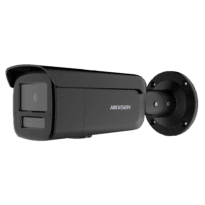 Hikvision Cámara Bullet IP gama PRO - Resolución 4 Mpx (2688x1520) - Lente 2.8 mm - Luz híbrida 80 m | WDR 120 dB - Detección movimiento 2.0 | AcuSense  - IP67 | PoE | MicroSD | Micrófono en array