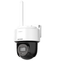 Dome Motorizada IP PT Hikvision gama VALUE - Resolução 4 Mpx (2560x1440) - Alcance da luz híbrida 30 m - Microfone e altifalante integrados - Deteção de movimento 2.0 | AcuSense - IP66 | MicroSD | Wi-Fi