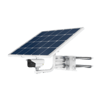 Câmara IP térmica Dual solar Bullet 4G - Sensor térmico 256x192 VOx | Lente 9.7 mm - Sensor óptico 1/2.7 4 Mpx | Lente 8 mm - Sensibilidade térmica  40mK - Taxa de medição do tempo -20~150ºC / ± 8ºC - Incluindo painel solar: Bateria de lítio 36 Ah