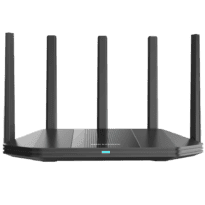 Router Hikvision Wi-Fi6 - Wi-Fi 6 2x2 | 4 Puertos RJ45 10/100 /1000 Mbps - Até 1800 Mbps de largura de banda - Cliente VPN L2TP, PPTP - Gestão via WEB, Hik Partner PRO, Hik Central