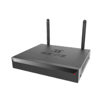 Gravador NVR Wi-Fi NVR - 4 CH vídeo / Compressão H.265 - Resolução máxima 5Mpx - Largura de banda 50 Mbps - Saída HDMI e VGA - Admite 1 disco rígido