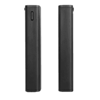 Par de altifalantes - Tipo coluna - Ativo - Design elegante - Para salas médias/grandes