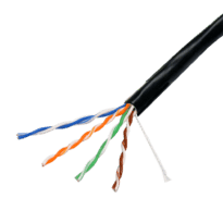 Cabo UTP Safire - Categoria 6 - Atende com 90m Fluke test - Condutor CCA - Revestimento especial para exterior