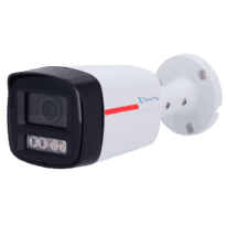 X-Security Bullet IP Câmara Wizcolor - 4 Megapíxel (2688x1520) | Sensor 1/1.8" F1.0 - Lente 2.8mm / LED branco 50m - WDR 120dB | Microfone embutido - WizSense, com classificação de pessoas e veículos - MicroSD 256GB | IP67