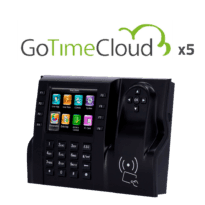 Control de presencia - Tarjetas EM/MF y PIN - 10.000 tarjetas | 50.000 registros - 3.5" TFT | TCP/IP, WiFi, USB y teclas de función - ZK-GOTIMECLOUD-5 incluido 1 año