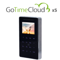 Controlo de acesso e de presença IP65 IK04 - Cartão EM/MF e PIN - 50.000 cartões | 200.000 registos - 2.4" TFT | TCP/IP, WiFi, RS485 e Wiegand - ZK-GOTIMECLOUD-5 incluindo 1 ano