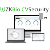 Licença de software para controlo de acesso - Módulo base de controlo de acesso - 75 portas - Utilizadores, horários e grupos de acesso - Capacidades, anti-passback e ligações globais - Compatível com dispositivos ZKTeco (Push/Pull)