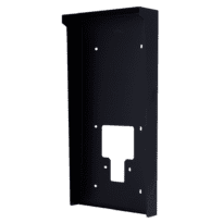 Cobertura para videoporteiro - Específico para Akuvox AK-S539. - Medidas: 380 (Al) x 188 (Lg) x 60 (Fd) mm - Fabricado em aço galvanizado - Viseira para chuva - Montagem na superfície