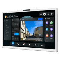 Monitor Android 14.0 para vídeo porteiro - Ecrã IPS de 15.6" - Áudio bidireccional Crystal Clear | Easy UI - TCP/IP, PoE+, WiFi, Bluetooth, SIP standard - Manutenção na nuvem | APPs de terceiros - Ligação através da Cloud | Câmara integrada