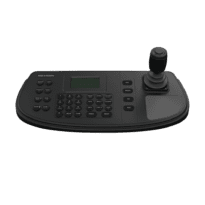 Teclado Hikvision IP - Interface dupla: directo ou rede - Ecrã LCD 128x64  - Rede por IP com conector RJ45 - Joystick 4 axis