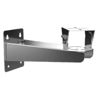 Suporte de parede - Aço inoxidável com revestimento anti-corrosão - Apto para interior e exterior - Cor cinza - Capacidade de carga 20 kg