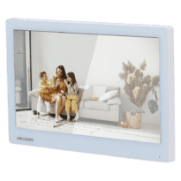 Monitor para videoporteiro - Ecrã tátil TFT com 7" moldura estreita - Áudio bidireccional - TCP/IP, WiFi, SIP - Ranhura para cartão microSD até 128 GB - Montagem em superficie | Branco