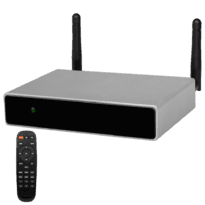 Amplificador reprodutor - Sem fios - 2 x 35W - Ligação Bluetooth - Reprodução USB - Mando a distancia