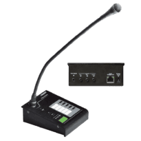 Microfone de condensador - Microfone de mesa - Padrão cardioide - Seleção de 5 zonas - Compatível com matriz DSPPA-MAG505