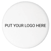 Autocolante TAG de proximidade personalizável - EM 125 kHz passivo | 100 unidades - ID de radiofrequência | Diâmetro 25 mm - Logótipo personalizado até 2 cores - Cor do TAG elegível - Enviar o logótipo, a cor e a quantidade ao representante comercial