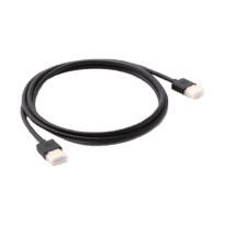 Cabo HDMI - Conectores HDMI tipo A macho - Alta velocidade - 0.2 m - Cor preto - Conectores anticorrosão