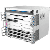 Switch de chassis modular Reyee L3 - 6 Ranhura de expansão (tamanho total de 9U)) - Até 288 portas GE / 288 GE SFP / 96 SFP+ - Static LAG/DHCP Snoop/IGMP Snoop/Port Mirror - VLAN/Porta Isolation/STP/RSTP/ACL/QoS/802.1X - Servidor DHCP/Rotas estáticas/RIP/OSPF/SNMP