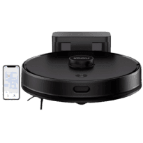 Imou Robot Aspirador RV1 - 4500Pa / 3200 mAh - Varrer, aspirar e passar a esfregona - Autolimpeza - Estação de carregamento - Gerir a partir da aplicação