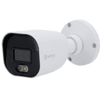 Safire Smart câmara Bullet IP gama E1 com AI-ISP - Sensor 1/2.9" grande abertura F1.0 Night Color X - Resolução 4 Megapixel (2688x1520) | MicroSD - Lente 2.8 mm | Microfone incorporado | LED 30m - IA: Classificação de humanos e veículos | Contagem - Impermeabilidade IP67 | PoE (IEEE802.3af)