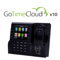 Controlo de presença - Cartões EM/MF e PIN - 10.000 cartões | 50.000 registos - 3.5" TFT , TCP/IP, WiFi, USB e teclas de função - ZK-GOTIMECLOUD-10 incluindo 1 ano