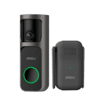 Doorbell WiFi a bateria Imou 4 Megapixel 2K - Batería 5000 mAh - Lente Panorámica 360º 0.98 mm / IR 5m - Detección de humanos por PIR - Audio Bidireccional / Chime - App Imou Life
