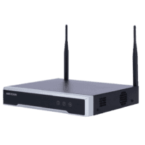 Hikvision - Gama VALUE - Gravador NVR para câmaras IP / Módulo Wifi - 4 CH vídeo / Resolução máxima 4 Mpx - Largura de banda 50 Mbps - Admite 1 disco rígido