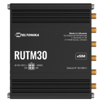 Teltonika Router 5G Industrial - 5G Sub-6Ghz SA/NSA  - Dual SIM  - Wi-Fi 5 - eSIM - 2 puertas Ethernet RJ45 Gigabit