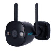 Câmara IP WiFi Uniarch Panda Série B
 - Resolução até 5Mpx, Elevada qualidade de imagem - Deteção de pessoas e veículos | MicroSD 128GB - Iluminação dupla inteligente: IR e luz branca - Áudio bidireccional: Microfone e altifalante
 - Ultra H.265 | IP67 | Preto