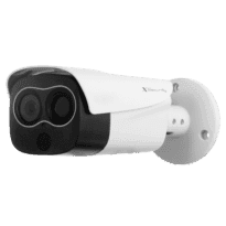 Câmara térmica Dual IP X-Security - 160x120 VOx | Lente 7mm - Sensor óptico 1/2.8 2 Mpx | Lente 8mm - Sensibilidade térmica 50mK - Detecção de incêndios e alarmes - Capacidade ajuste grau fusão imagem