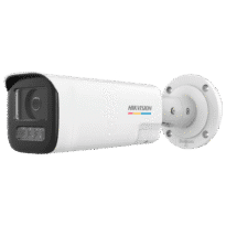 Hikvision câmara IP Bullet gama VALUE ColorVu3.0 - Resolução 4 MPx | PoE IEEE802.3af - ColorVu3.0: imagem a cores HIKAI-ISP F1.0 1/1.8" - 4 mm | Microfone | Luz híbrida até 50m - Deteção de movimento 3.0 | Altifalante/luz de polícia -  IP67 | ranhura para cartão microSD até 512GB