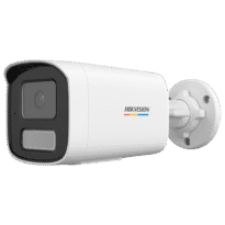 Hikvision câmara IP Bullet gama VALUE ColorVu3.0 - Resolução 4 MPx | PoE IEEE802.3af - ColorVu3.0: imagem a cores HIKAI-ISP F1.0 1/1.8" - 4 mm | Microfone | Luz híbrida até 50m - Detecção de movimento 3.0 -  IP67 | ranhura para cartão microSD até 512GB