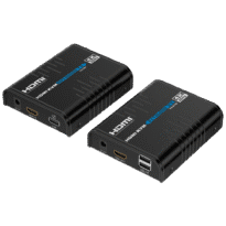 Extensor KVM de sinal HDMI - Alcance 120 m - Resolução 4K - Permite ligações 1:M