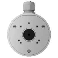 Caixa de conexões - Para câmaras Bullet, Domo e Turret - Apto para uso exterior - Instalação em tecto ou parede - Incluindo bucim - Cor branco