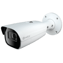 Safire Smart - Câmara IP bullet Gama I1 AI Avançado - Resolução 12 Megapixel (4000×3000) - Lente 2.8-12 motorizada mm | Áudio | IR 70m - IA Avançada: Metadados de vídeo e deteção facial - Impermeabilidade IP67 | PoE (IEEE802.3af)