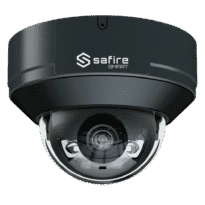 Safire Smart - Câmara Dome IP gama I1 AI Avançada e DualLight - Resolução 4 Megapixel (2688x1520) - Lentes 2.8mm | Áudio | Alarmes | IV 30m & WL 30m  - IA avançada:Perímetro, Facial, Contagem, Metadados - IP67 & IK10 | PoE (IEEE802.3af) | P2P