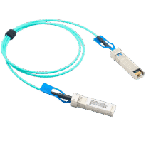 Cabo de ligação direta SFP28 - Velocidade 25Gbps - Módulos SFP28 em ambas as extremidades - Ideal para Empilhamento entre Switches - 3 Metros de Comprimento - Cabo ótico