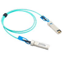 Cabo de ligação direta SFP28 - Velocidade 25Gbps - Módulos SFP28 em ambas as extremidades - Ideal para Empilhamento entre Switches - 5 Metros de Comprimento - Cabo ótico
