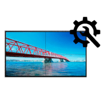 Kit personalizável - Kit de videowall MxN - Inclui monitores - Inclui suporte de parede - Personalize o seu videowall