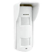 Detector PIR tripla tecnologia - Função anti-mascaramento - Apto para uso no exterior - 2 Infravermelhos, 1 Microondas - Faixa de detecção 10 m - Certificado Grau 2